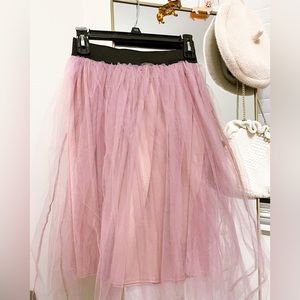 Barbie-Inspired Blush Tulle Skirt - Size Small - Just $30! ✨